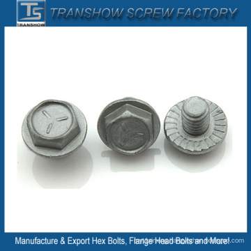 5/16X3/4 Inch Galvanized Hex Flange Screw